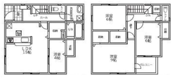 マイホームネクスト花和田 6号棟の物件間取画像